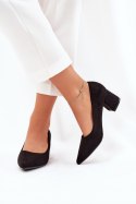 Czółenka Model Merinette KJ-10 Black - Step in style Step in style Czółenka Model Merinette KJ-10 Black - Step in style Step in style