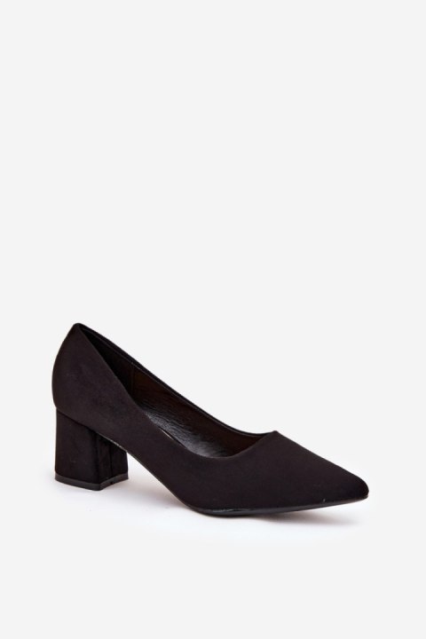 Czółenka Model Merinette KJ-10 Black - Step in style Step in style Czółenka Model Merinette KJ-10 Black - Step in style Step in style