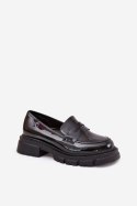 Mokasyny Model Elearionna 1-7028 Black - Step in style Step in style Mokasyny Model Elearionna 1-7028 Black - Step in style Step in style