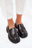 Mokasyny Model Elearionna 1-7028 Black - Step in style Step in style Mokasyny Model Elearionna 1-7028 Black - Step in style Step in style