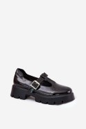 Półbuty Model Venda 1-7018 Black Lakier - Step in style Step in style Półbuty Model Venda 1-7018 Black Lakier - Step in style Step in style