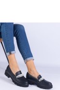 Mokasyny Model Talentino B2727-BI Black - PRIMO PRIMO Mokasyny Model Talentino B2727-BI Black - PRIMO PRIMO
