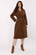 Płaszcz Damski Model MO-PL-1804.00 Brown - Italy Moda Italy Moda Płaszcz Damski Model MO-PL-1804.00 Brown - Italy Moda Italy Moda