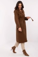 Płaszcz Damski Model MO-PL-1804.00 Brown - Italy Moda Italy Moda Płaszcz Damski Model MO-PL-1804.00 Brown - Italy Moda Italy Moda