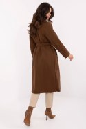 Płaszcz Damski Model MO-PL-1804.00 Brown - Italy Moda Italy Moda Płaszcz Damski Model MO-PL-1804.00 Brown - Italy Moda Italy Moda