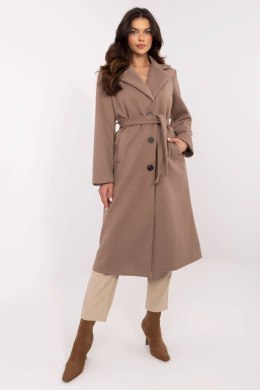 Płaszcz Damski Model MO-PL-1804.00 Dark Beige - Italy Moda Italy Moda
