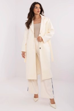 Płaszcz Damski Model MO-PL-1804.00 Ecru - Italy Moda Italy Moda