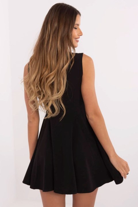 Sukienka Model MI-SK-8666.91 Black - Italy Moda Italy Moda Sukienka Model MI-SK-8666.91 Black - Italy Moda Italy Moda