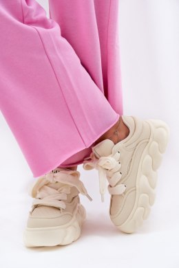 Buty Sportowe Model Goe RR2N4043 Beige - Step in style Step in style