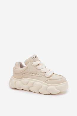 Buty Sportowe Model Goe RR2N4043 Beige - Step in style Step in style