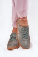 Buty Sportowe Model Paliana 25SP18-8430 Green - Step in style Step in style