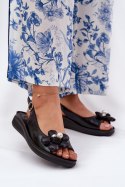 Sandały Model Divonne RMR24142-6 Black - Step in style Step in style