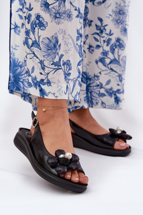 Sandały Model Divonne RMR24142-6 Black - Step in style Step in style