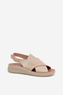 Sandały Model Tosmelia RMR24142-2 Gold - Step in style Step in style