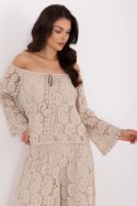 Bluzka Model MI-BZ-88500.79 Beige - Italy Moda Italy Moda Bluzka Model MI-BZ-88500.79 Beige - Italy Moda Italy Moda