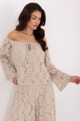 Bluzka Model MI-BZ-88500.79 Beige - Italy Moda Italy Moda