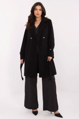 Płaszcz Damski Model MO-PL-5209.87 Black - Italy Moda Italy Moda