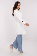 Płaszcz Damski Model MO-PL-5209.87 Ecru - Italy Moda Italy Moda
