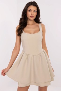 Sukienka Model MI-SK-26612.85 Beige - Italy Moda Italy Moda