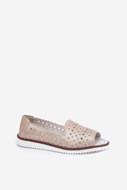 Baleriny Model S.Barski LR51-922 Beige - Step in style Step in style