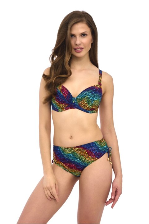 Kostium dwuczęściowy Figi 1 Kąpielowe Model Elena Big Multicolor - Lupo Line Lupo Line Kostium dwuczęściowy Figi 1 Kąpielowe Model Elena Big Multicolor - Lupo Line Lupo Line