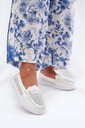 Mokasyny Model Vinceza 88028 White - Step in style Step in style Mokasyny Model Vinceza 88028 White - Step in style Step in style