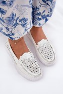 Mokasyny Model Vinceza 88028 White - Step in style Step in style Mokasyny Model Vinceza 88028 White - Step in style Step in style