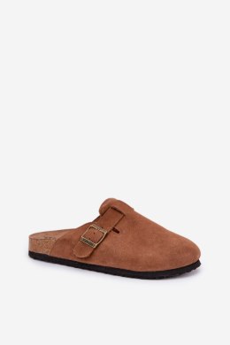 Sandał Klapki Model Big Star RR274A387 Brown - Step in style Step in style