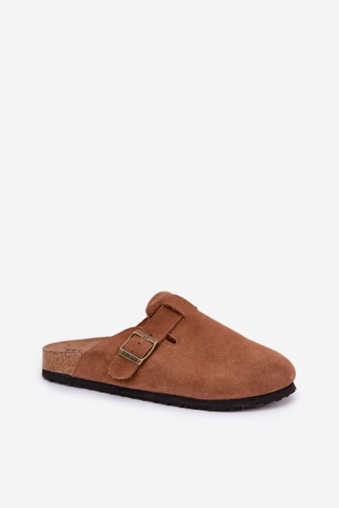 Sandał Klapki Model Big Star RR274A387 Brown - Step in style Step in style Sandał Klapki Model Big Star RR274A387 Brown - Step in style Step in style