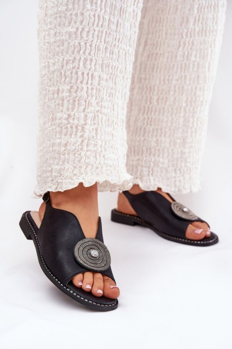 Sandały Model S.Barski KV51-012 Black - Step in style Step in style
