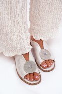 Sandały Model S.Barski KV51-012 Silver - Step in style Step in style