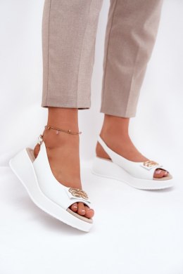 Sandały Model S.Barski LR51-593 White - Step in style Step in style