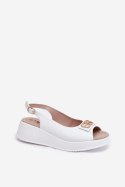 Sandały Model S.Barski LR51-593 White - Step in style Step in style Sandały Model S.Barski LR51-593 White - Step in style Step in style
