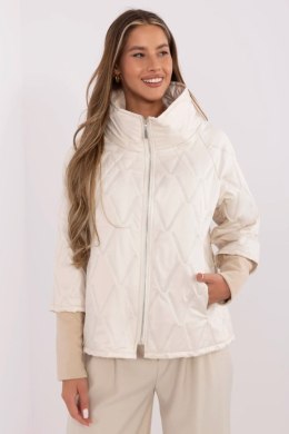 Kurtka Damska Model MI-KR-9002-1.74P Light Beige - Italy Moda Italy Moda