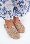 Espadryle Model Vinceza 13625 Beżige - Step in style Step in style