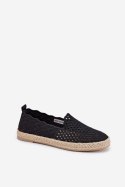 Espadryle Model Vinceza 13625 Black - Step in style Step in style