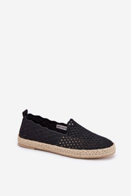 Espadryle Model Vinceza 13625 Black - Step in style Step in style