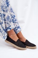 Espadryle Model Vinceza 13625 Black - Step in style Step in style
