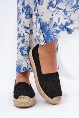 Espadryle Model Vinceza 17392 Black - Step in style Step in style