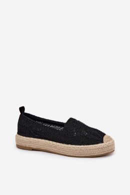 Espadryle Model Vinceza 17392 Black - Step in style Step in style