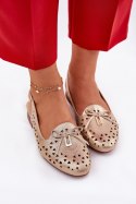 Baleriny Model Navinnia ASA222-7 Gold - Step in style Step in style Baleriny Model Navinnia ASA222-7 Gold - Step in style Step in style