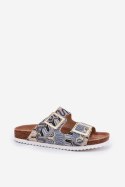 Sandał Klapki Model S.Barski RB51-006 Beige - Step in style Step in style