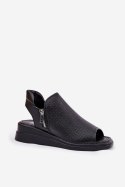 Sandały Model Mevinette ASA266-5 Black - Step in style Step in style