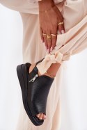 Sandały Model Mevinette ASA266-5 Black - Step in style Step in style