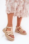 Sandały Model Nendales 5203 Beige - Step in style Step in style