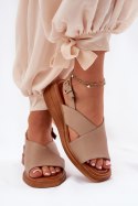 Sandały Model Quilara ASA266-9 Beige - Step in style Step in style Sandały Model Quilara ASA266-9 Beige - Step in style Step in style
