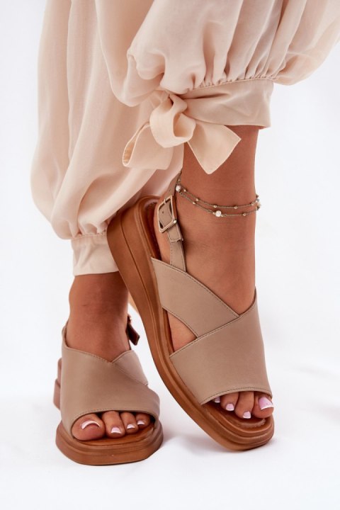 Sandały Model Quilara ASA266-9 Beige - Step in style Step in style Sandały Model Quilara ASA266-9 Beige - Step in style Step in style