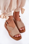 Sandały Model Quilara ASA266-9 Beige - Step in style Step in style Sandały Model Quilara ASA266-9 Beige - Step in style Step in style