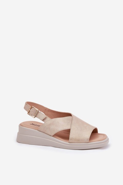 Sandały Model Quilara ASA266-9 Gold - Step in style Step in style