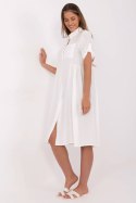 Sukienka Model MI-SK-A2275.09 Ecru - Italy Moda Italy Moda Sukienka Model MI-SK-A2275.09 Ecru - Italy Moda Italy Moda